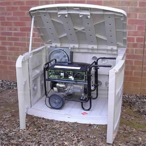 metal enclosure for portable generator|protective housing for portable generators.